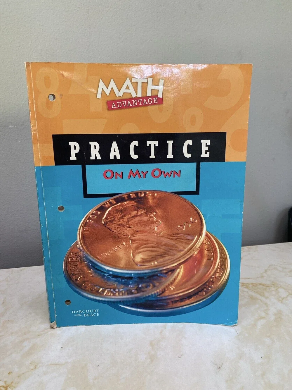 Harcourt Math Advantage Practice On My Own Student Workbook
